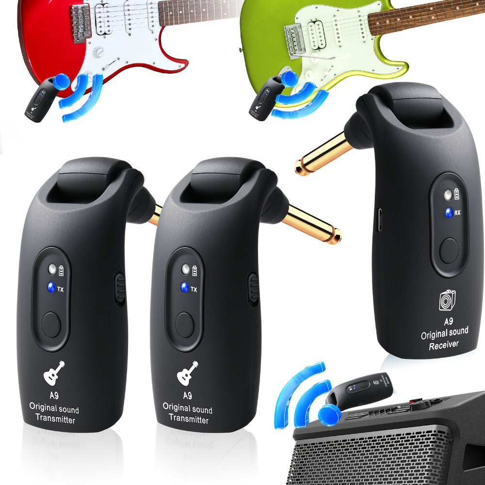 Wireless Instrument System, Black - 2, 2.4 GHz Wireless for Wireless Connection Between A detail image - detail view 5