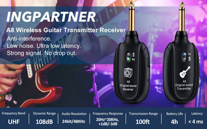 Wireless Instrument System, Stereo, Wireless, USB for Wireless Connection Between A detail image - detail view 11