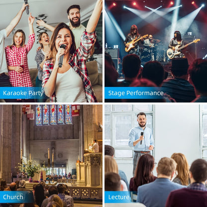 Wireless Karaoke Microphone, Wireless, USB-C, Aveek, Dynamic for Portable Singing detail image - detail view 7