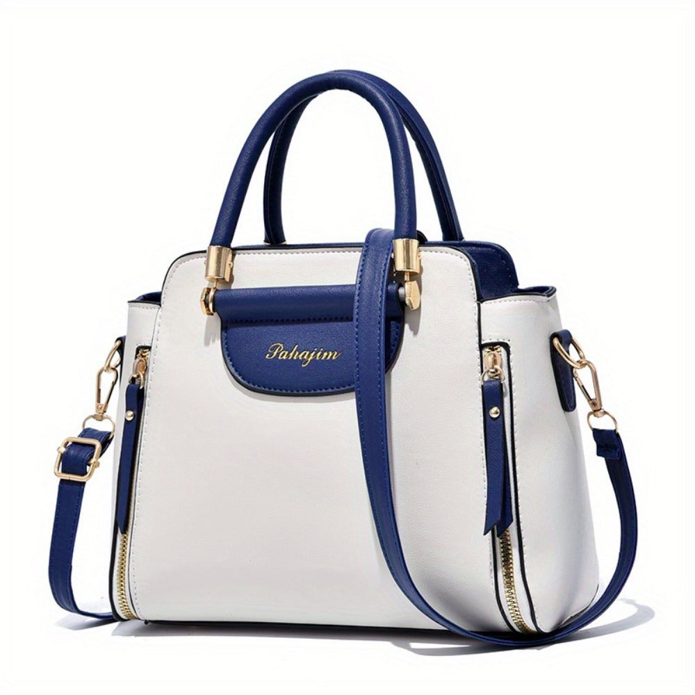 Crossbody Bag for Women – Color Block Stylish Satchel Multiple – detail view 7