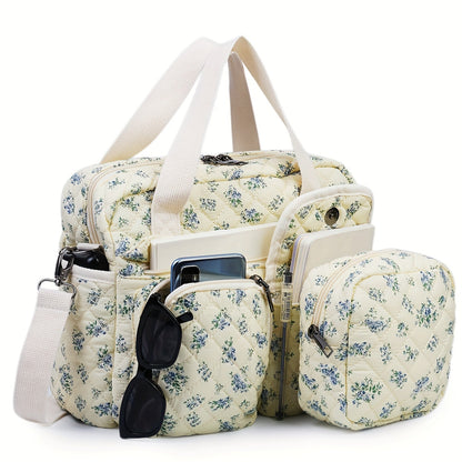 Crossbody Bag for Women – 2 Pcs, Quilted, Multi-Pocket, for Everyday Use – detail view 14