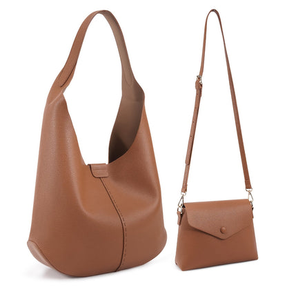 Crossbody Bag for Women – 2 Piece, 3 Colors, Vegan Leather – alternate view