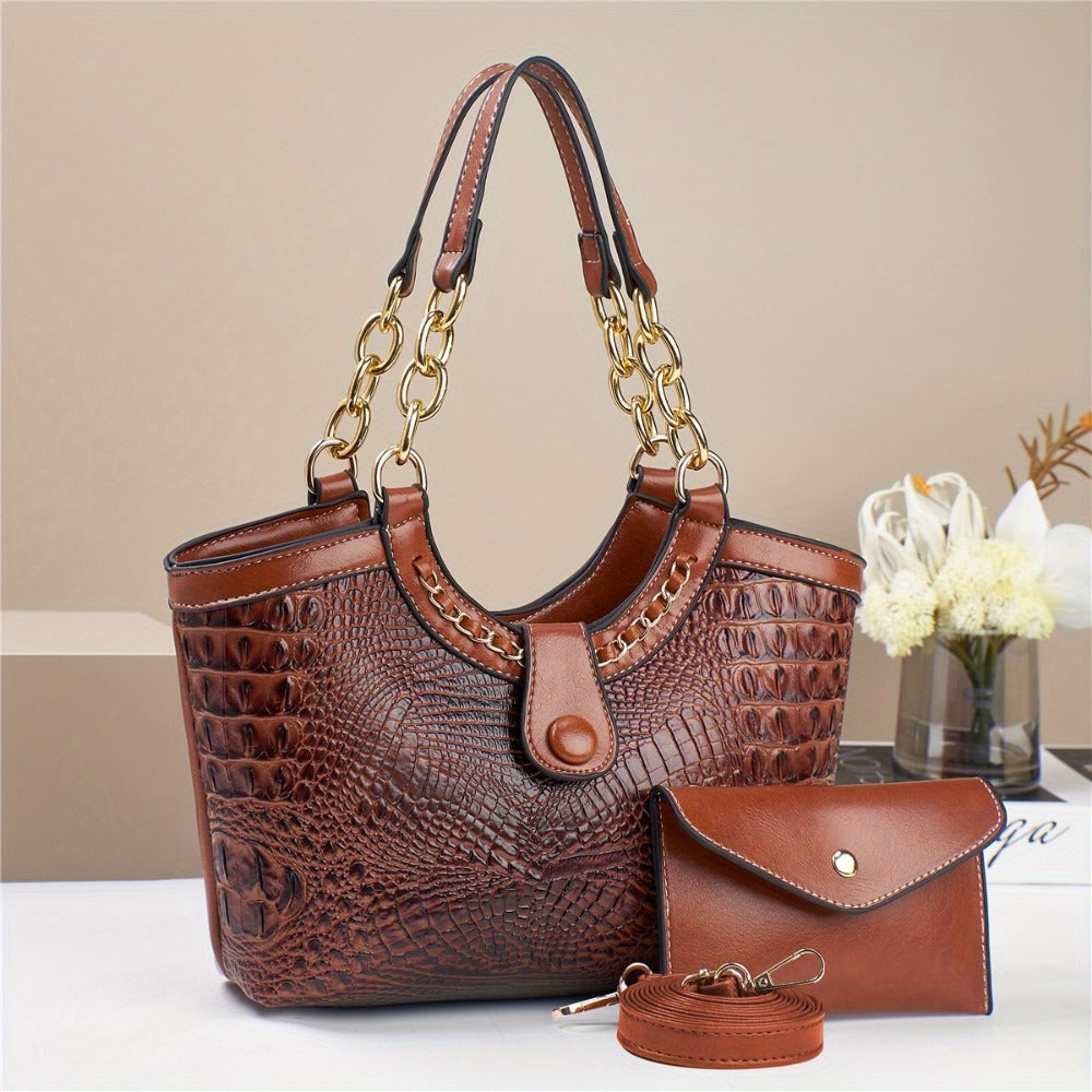Crossbody Bag for Women – 2-Piece, 7 Colors, PU Leather, Polyester – detail view 24