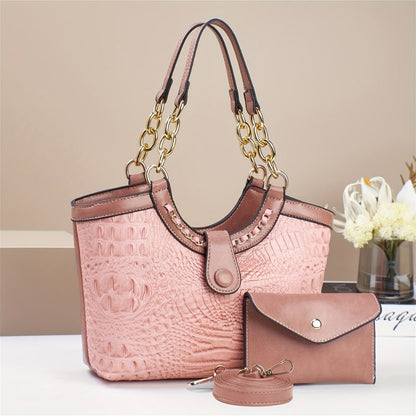 Crossbody Bag for Women – 2-Piece, 7 Colors, PU Leather, Polyester – detail view 13