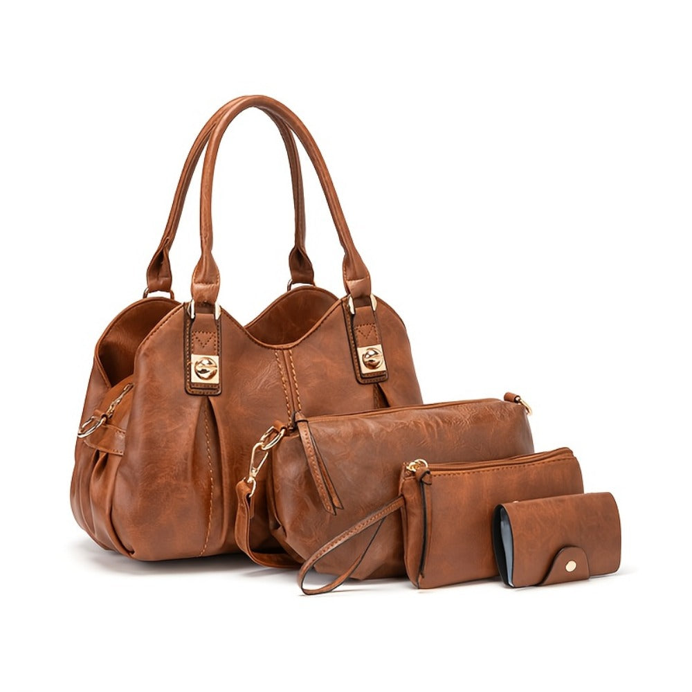 Crossbody Bag for Women – 4-Piece, Large Capacity, Multi-Pocket, Adjustable Strap – detail view 4