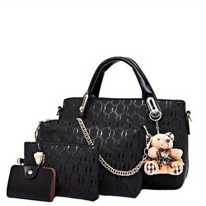 Crossbody Bag for Women – 4-Piece, Large Capacity – detail view 2