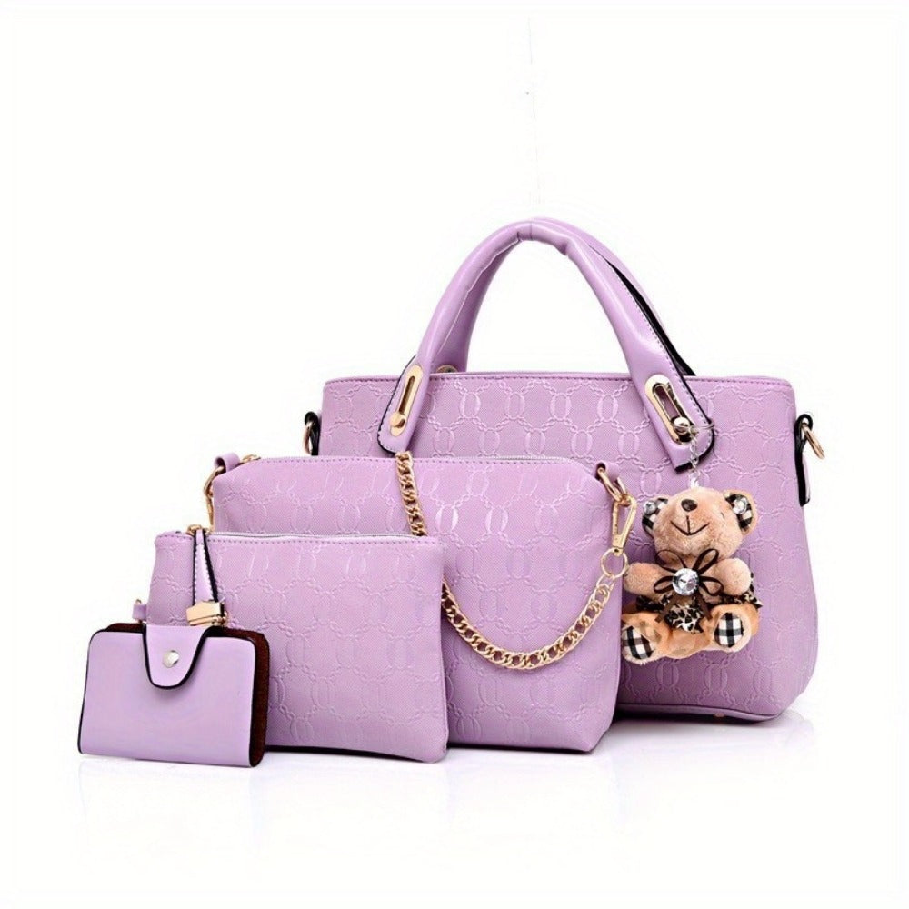 Crossbody Bag for Women – 4-Piece, Large Capacity – detail view 14