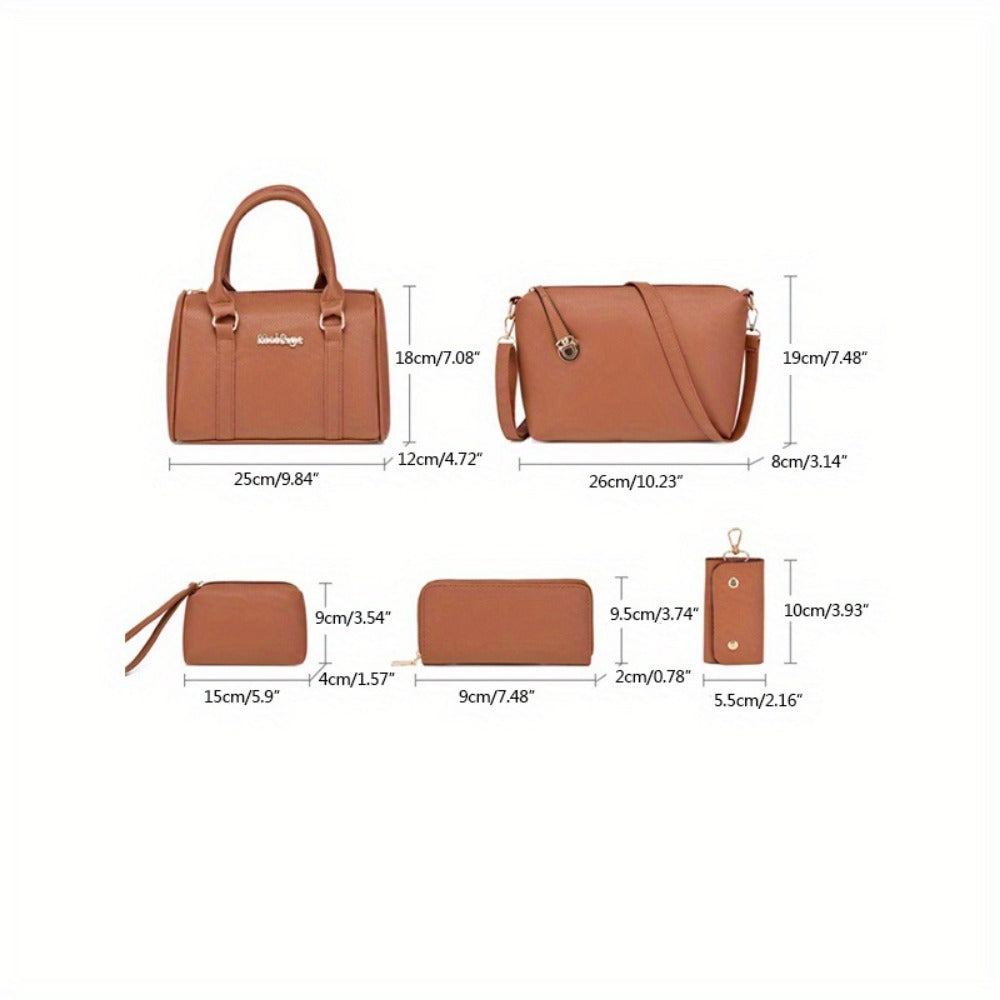 Crossbody Bag for Women – 6-Piece, Adjustable Strap, for Travel & Everyday Use – detail view 19