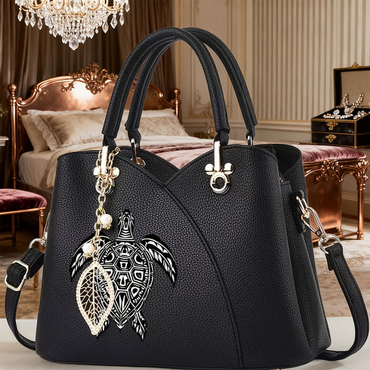 Crossbody Bag for Women – 2 Colors, Adjustable Strap – front view - product view 8