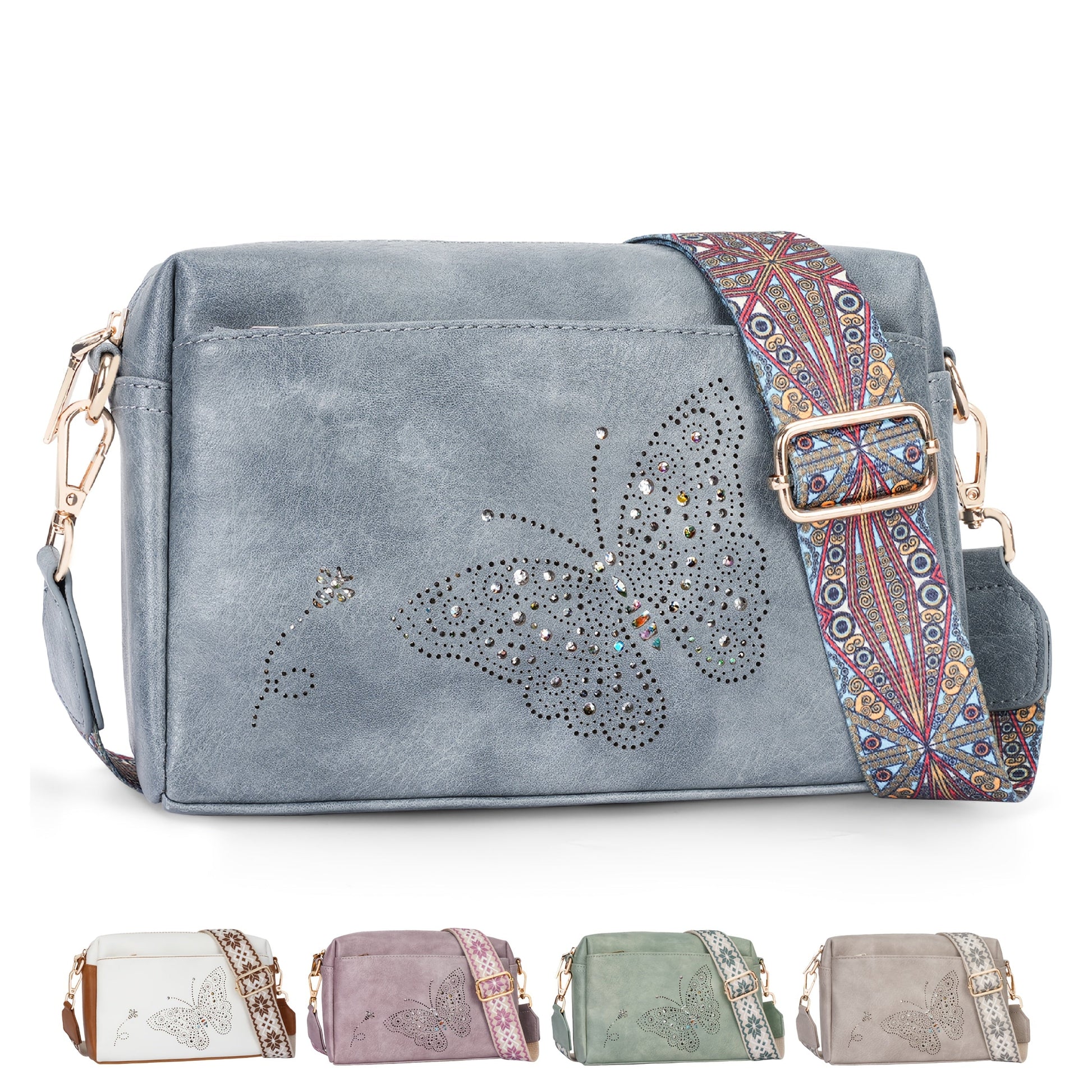 Crossbody Bag for Women – Adjustable Strap, Lightweight, for Everyday Use – front view - product view 16