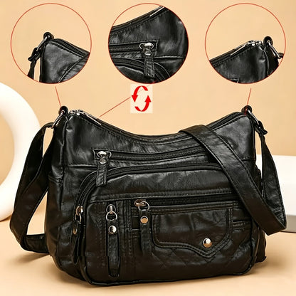 Crossbody Bag for Women – Anti-Theft, Large Capacity, Multi-Pocket, Adjustable Strap – detail view 2