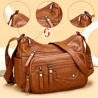 Crossbody Bag for Women – Anti-Theft, Large Capacity, Multi-Pocket, Adjustable Strap – detail view 14