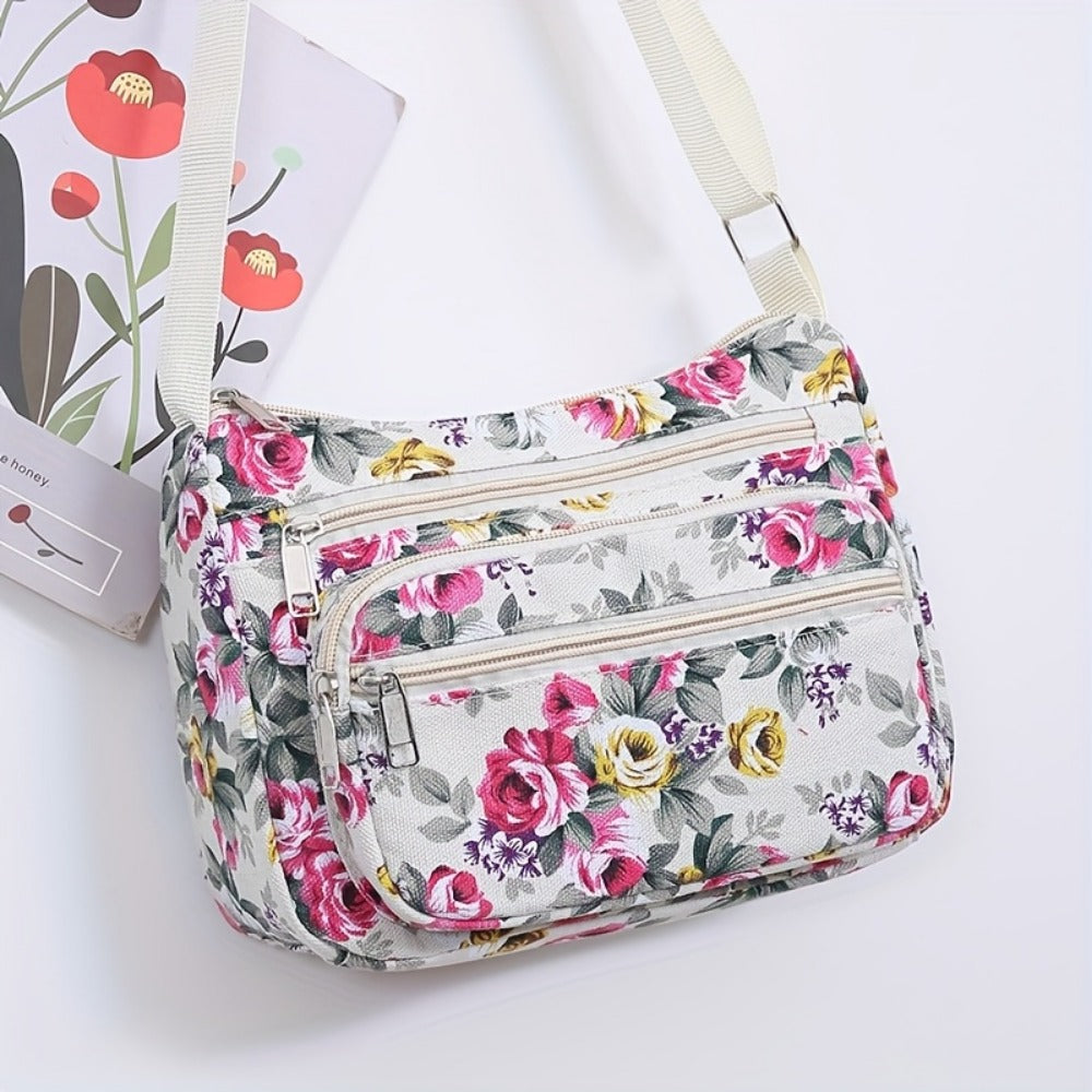 Crossbody Bag for Women – 7 Colors, Canvas, Adjustable Strap, Mini – detail view 6