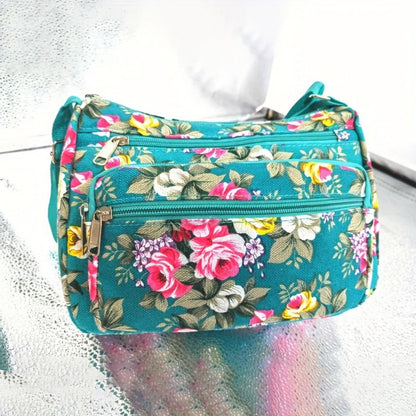 Crossbody Bag for Women – 7 Colors, Canvas, Adjustable Strap, Mini – detail view 8