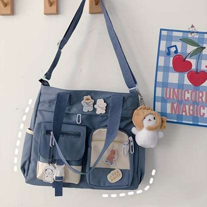 Crossbody Bag for Women – Canvas, for Work & School – detail view 2