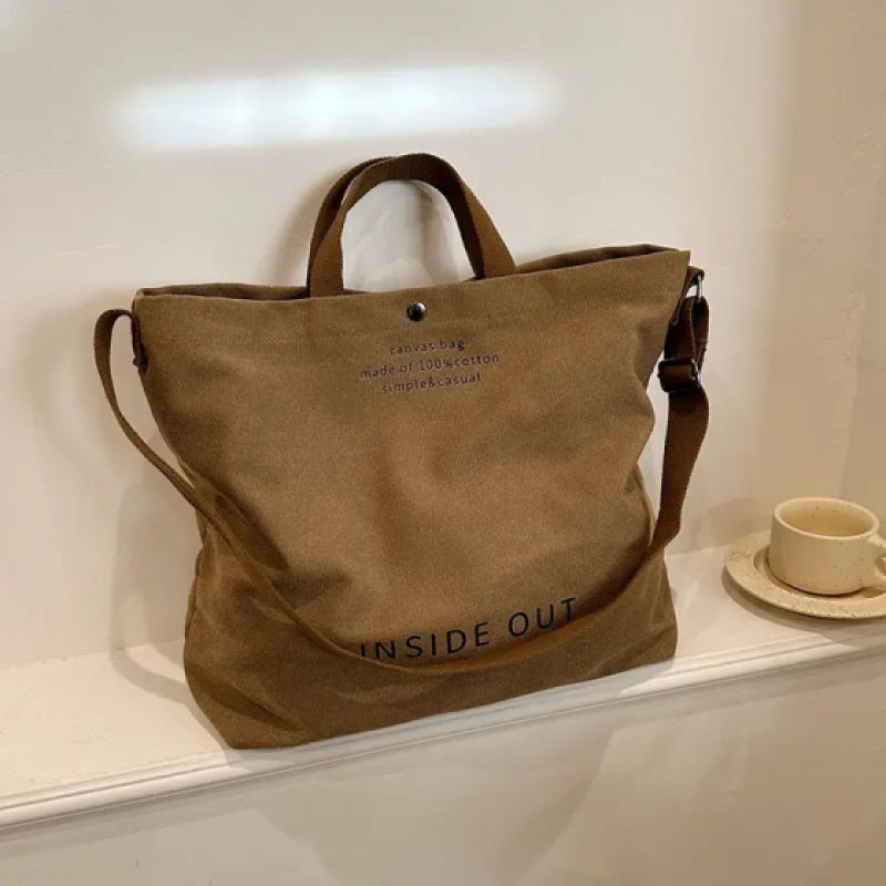 Crossbody Bag for Women – 5 Colors, Canvas, Large Capacity, for Travel & School – alternate view