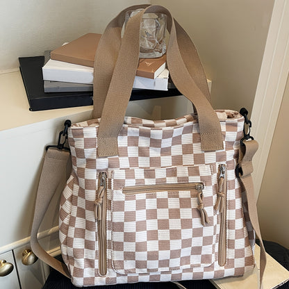 Crossbody Bag for Women – 4 Colors, Corduroy, Large Capacity, for Travel & Work – detail view 14