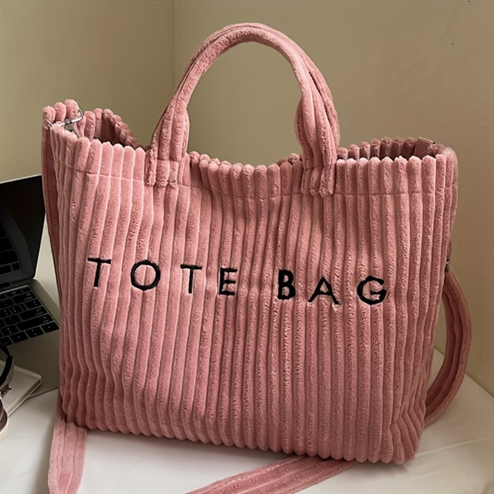 Crossbody Bag for Women – 4 Colors, Corduroy, Large Capacity, Adjustable Strap – detail view 14