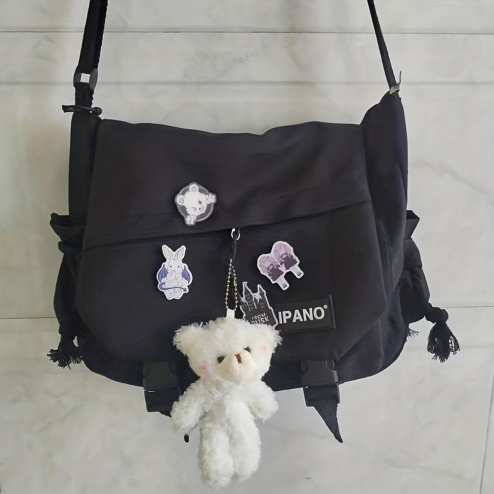 Crossbody Bag – for School, Harajuku Teen Boys Unisex Y2k – detail view 4