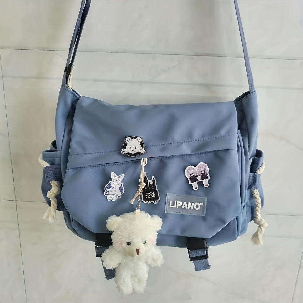 Crossbody Bag – for School, Harajuku Teen Boys Unisex Y2k – detail view 6