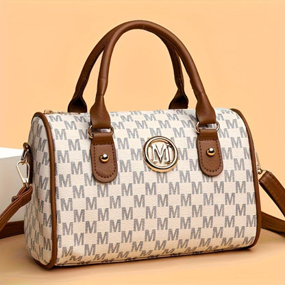 Crossbody Bag – for Work & Everyday Use, M Emblem Boston Style Detachable – detail view 6