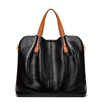 Crossbody Bag for Women – Genuine Leather, Genuine Leather Large Cowhide Wrist – front view - product view 11