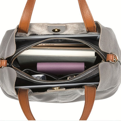 Crossbody Bag for Women – Genuine Leather, Genuine Leather Large Cowhide Wrist – detail view 14