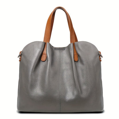 Crossbody Bag for Women – Genuine Leather, Genuine Leather Large Cowhide Wrist – front view