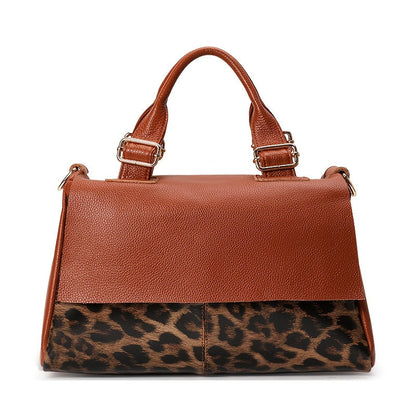 Crossbody Bag for Women – Genuine Leather, Genuine Leather Boston Top Handle – alternate view