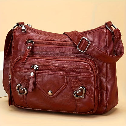 Crossbody Bag for Women – 3 Colors, Large Capacity, for Everyday Use – front view - product view 11