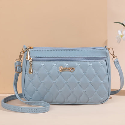 Crossbody Bag for Women – Large Capacity, Embroidered Solid Color Large Capacity – detail view 8
