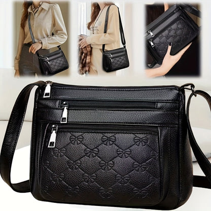 Crossbody Bag for Women – Large Capacity, Multi Pocket, Adjustable Strap, for Travel & – front view - product view 11