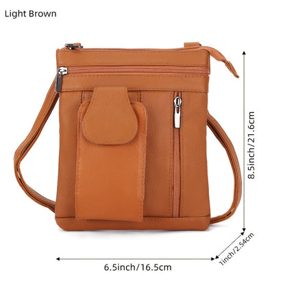 Crossbody Bag for Women – Multi-Pocket, Adjustable Strap – detail view 3