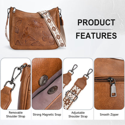 Crossbody Bag for Women – Multi Pocket, Lightweight, Adjustable Strap, for Travel & Work – detail view 8