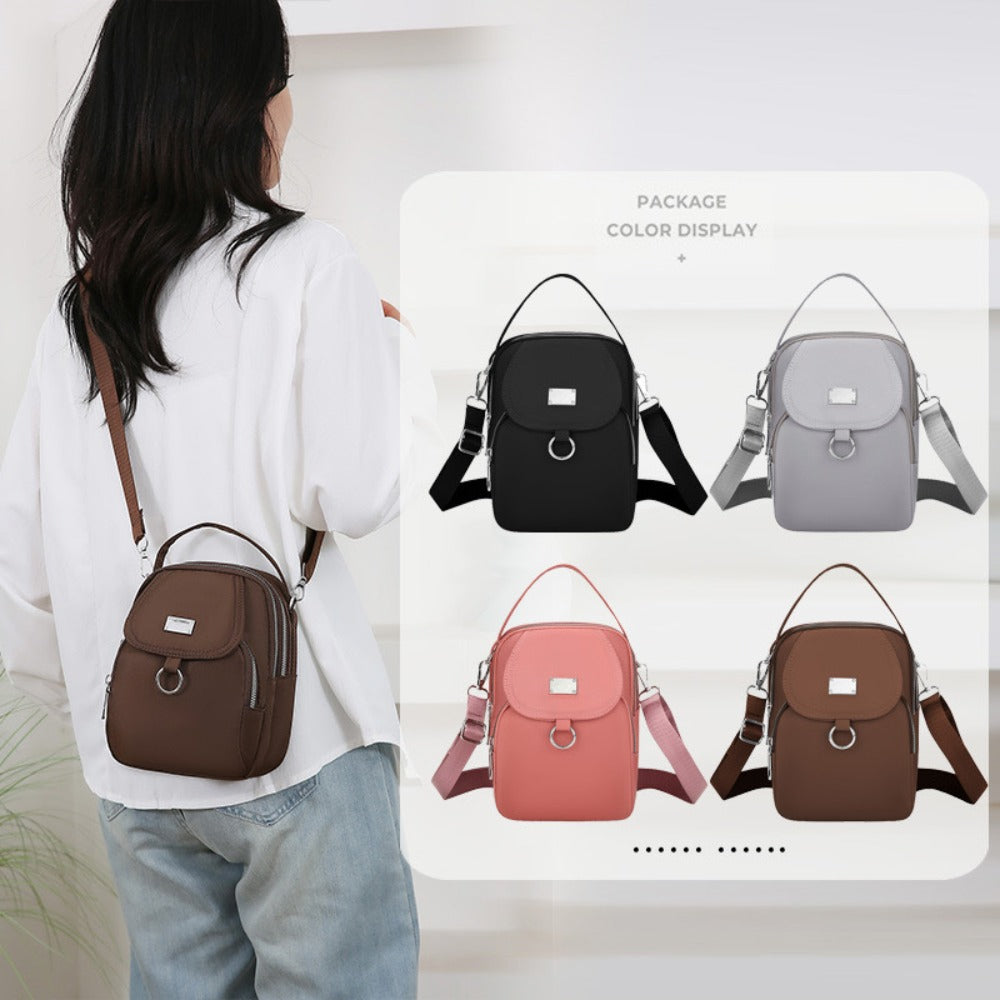 Crossbody Bag for Women – Nylon, Mini, Lightweight, Adjustable Strap – alternate view