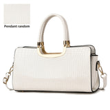 Crocodile Pattern White