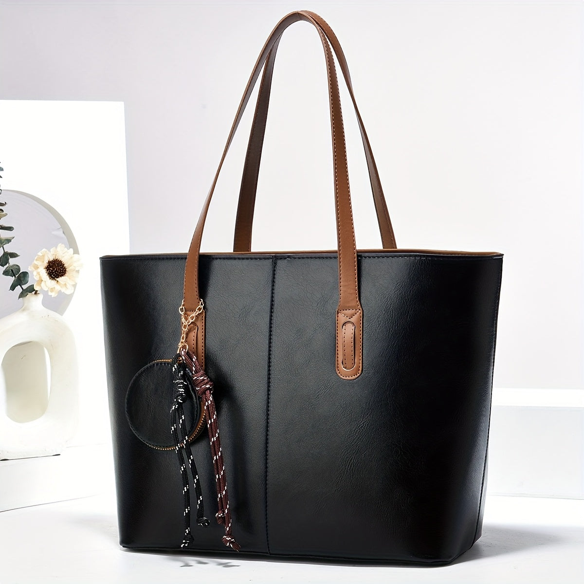 Crossbody Bag for Women – Polyester, Large Capacity, for Travel & Work – alternate view