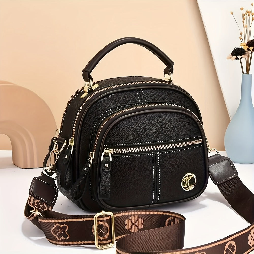 Crossbody Bag for Women – Polyester, Compact, for Everyday Use – front view