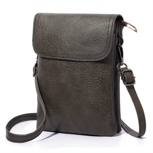Crossbody Bag for Women – 7 Colors, PU Leather, Adjustable Strap – detail view 23