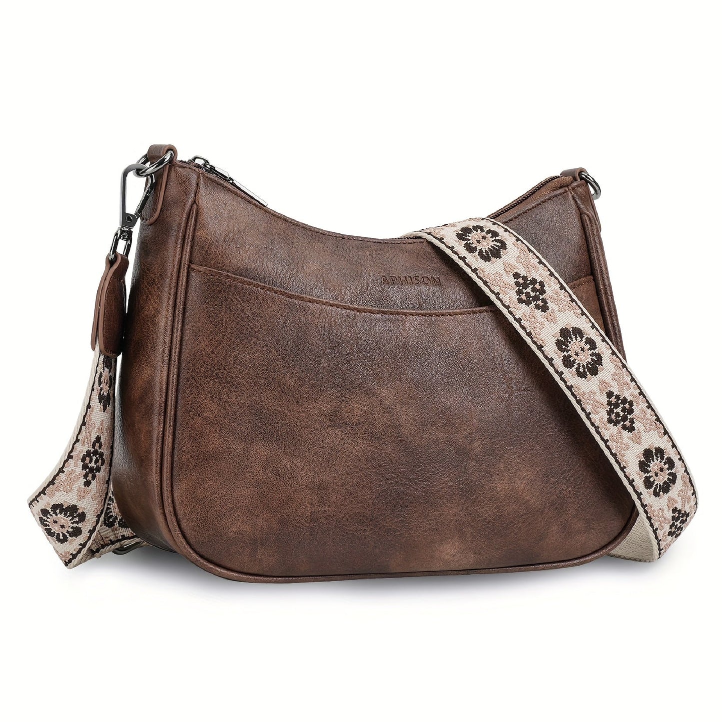 Crossbody Bag for Women – 7 Colors, PU Leather, Adjustable Strap – alternate view