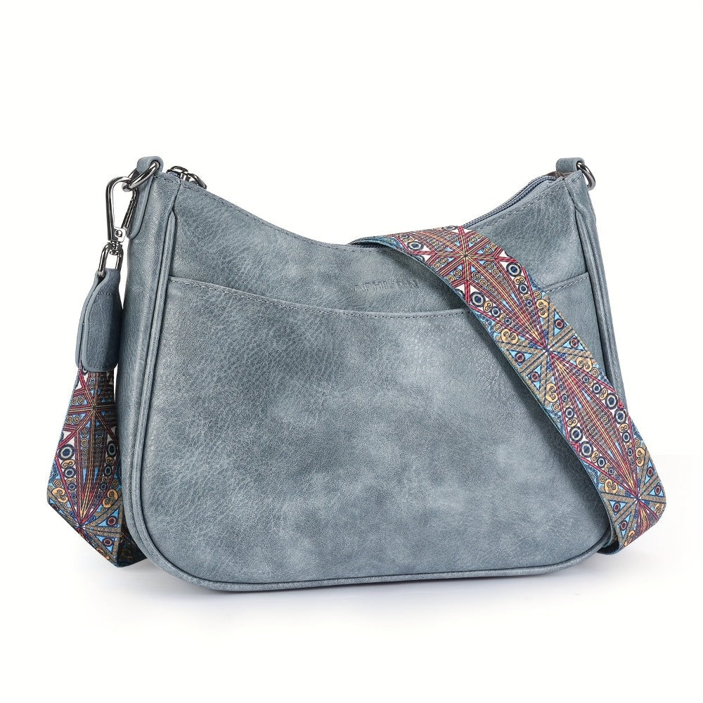 Crossbody Bag for Women – 7 Colors, PU Leather, Adjustable Strap – detail view 6