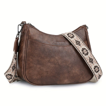 Crossbody Bag for Women – 7 Colors, PU Leather, Adjustable Strap – detail view 12