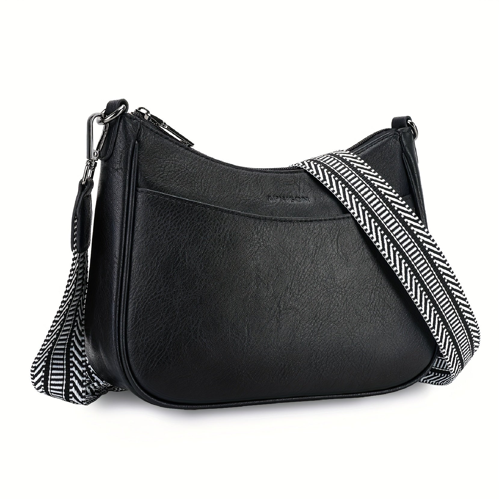 Crossbody Bag for Women – PU Leather, Adjustable Strap, for Everyday Use – front view - product view 11