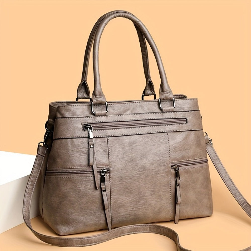 Crossbody Bag for Women – PU Leather, Multi-Pocket – detail view 13