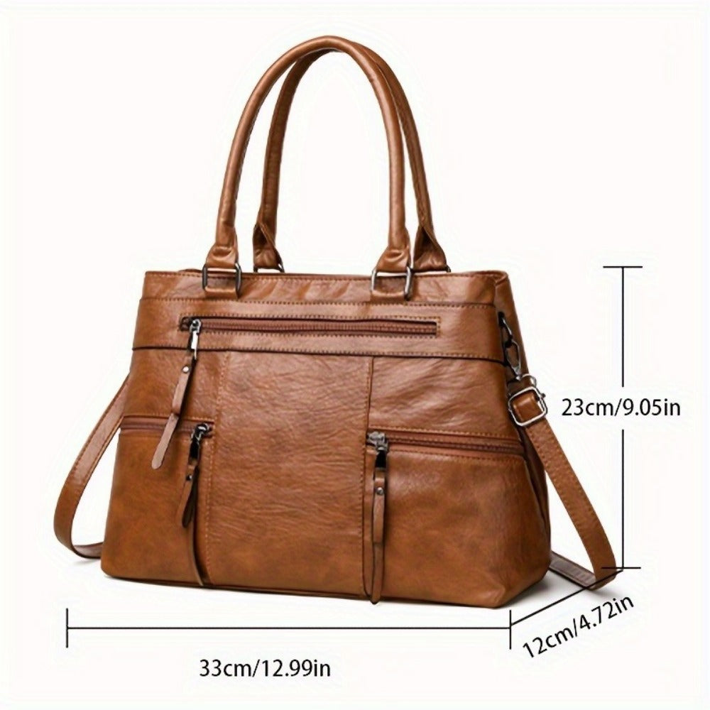 Crossbody Bag for Women – PU Leather, Multi-Pocket – detail view 4