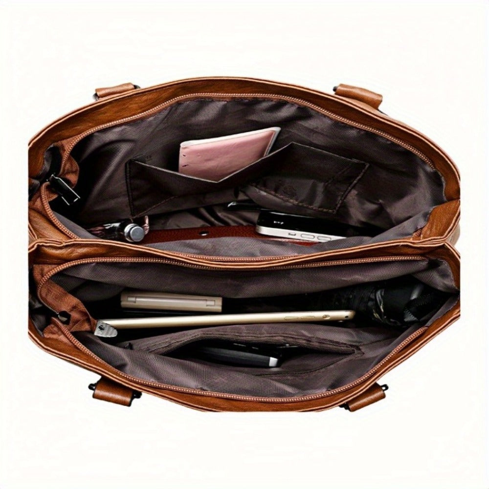 Crossbody Bag for Women – PU Leather, Multi-Pocket – detail view 5