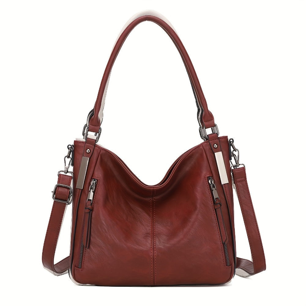 Crossbody Bag for Women – PU Leather, Adjustable Strap, for Travel & Work – detail view 10