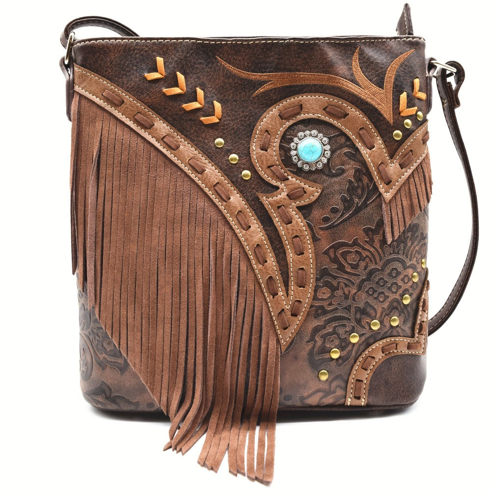 Crossbody Bag for Women – PU Leather, Multi-Pocket, for Travel & Work – detail view 2