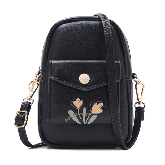 Crossbody Bag for Women – PU Leather, Adjustable Strap, Mini, for Travel – detail view 37