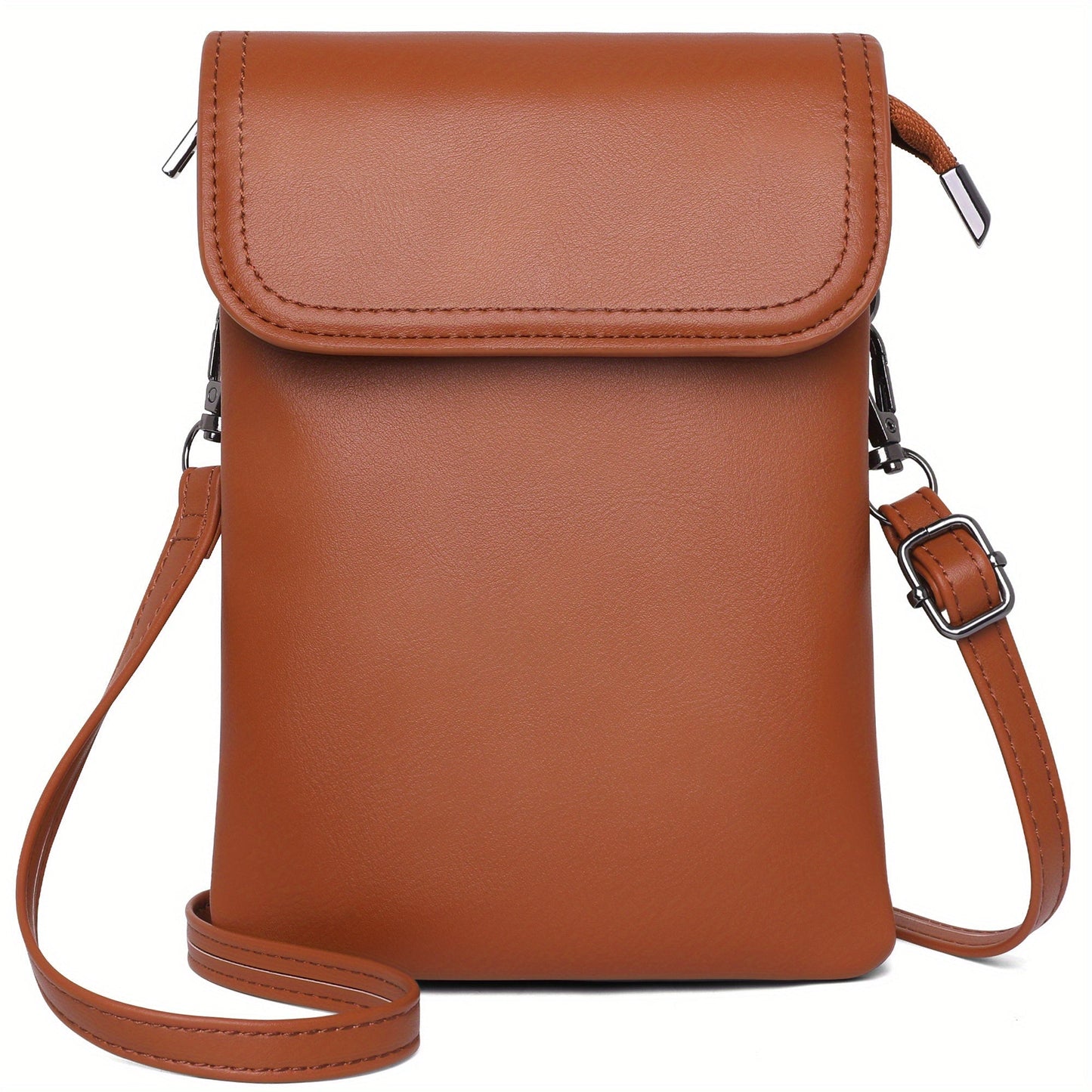 Crossbody Bag for Women – PU Leather, Adjustable Strap, Mini, for Travel – detail view 6